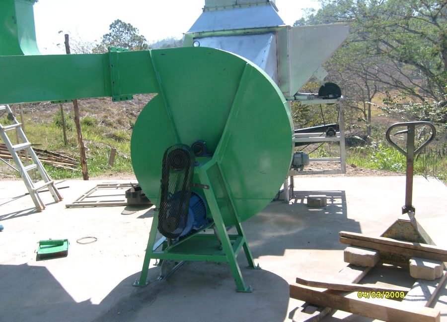 Ventilador industrial de alta capacidad